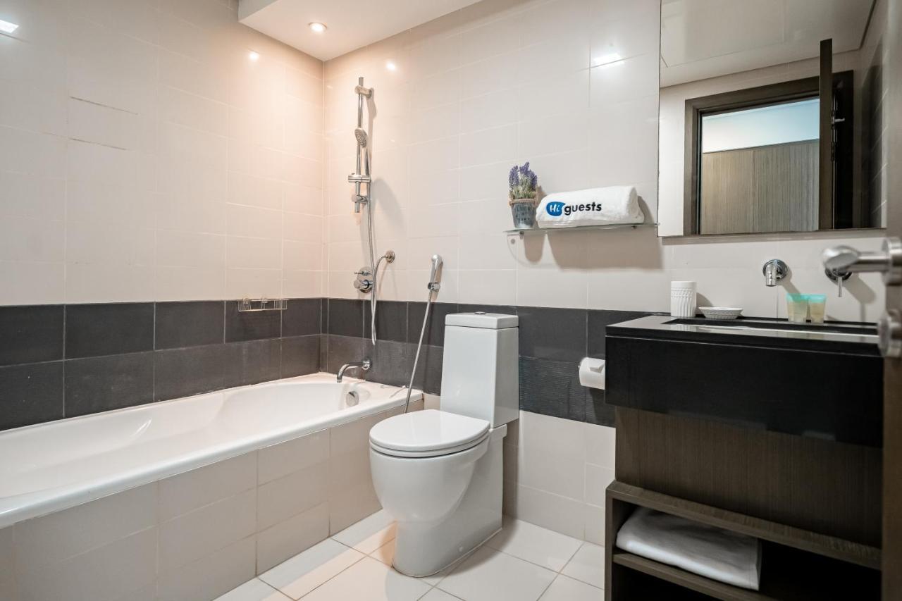 Apartament Higuests - Designer Apt With Panoramic View Near Burj Khalifa Dubaj Zewnętrze zdjęcie