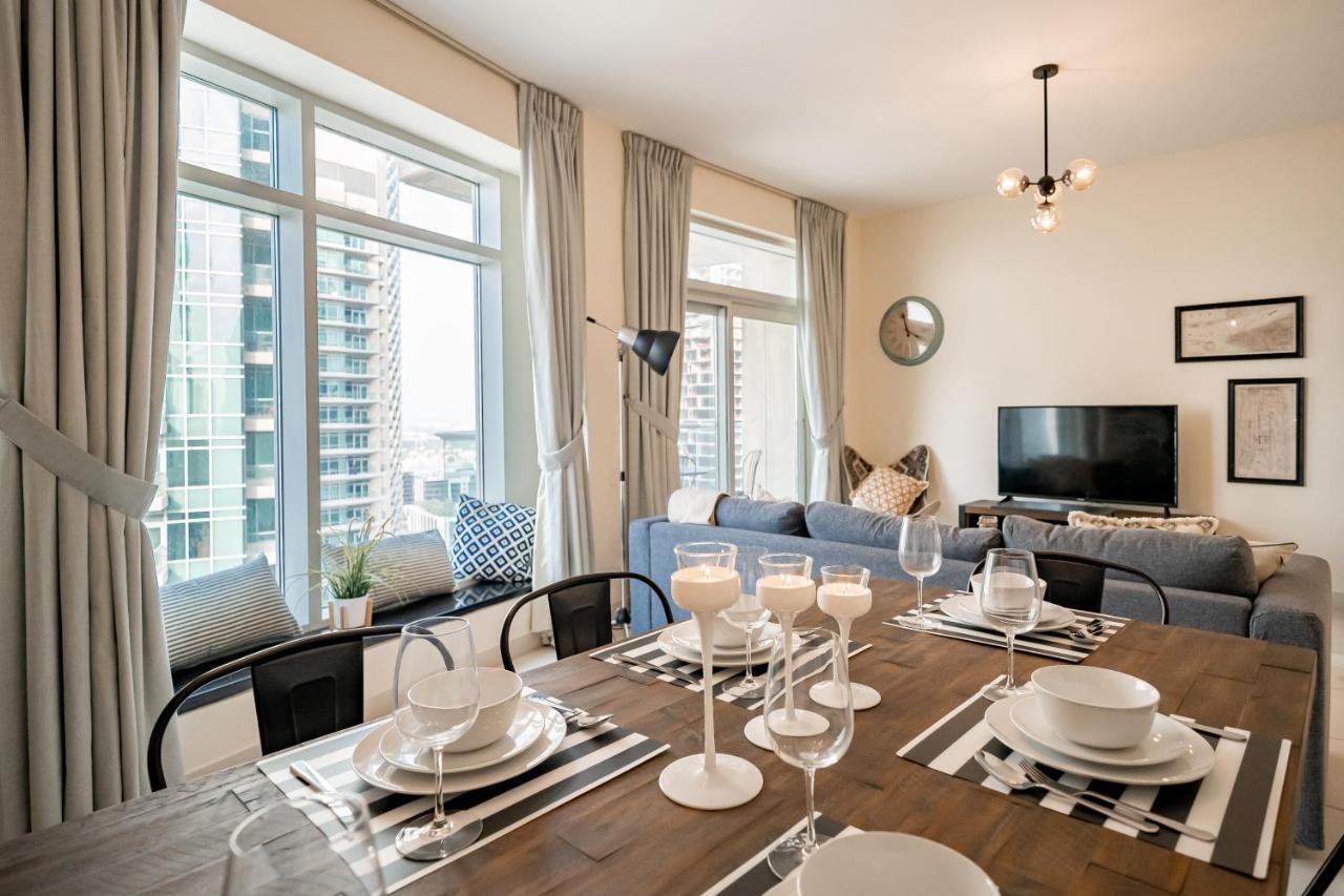 Apartament Higuests - Designer Apt With Panoramic View Near Burj Khalifa Dubaj Zewnętrze zdjęcie
