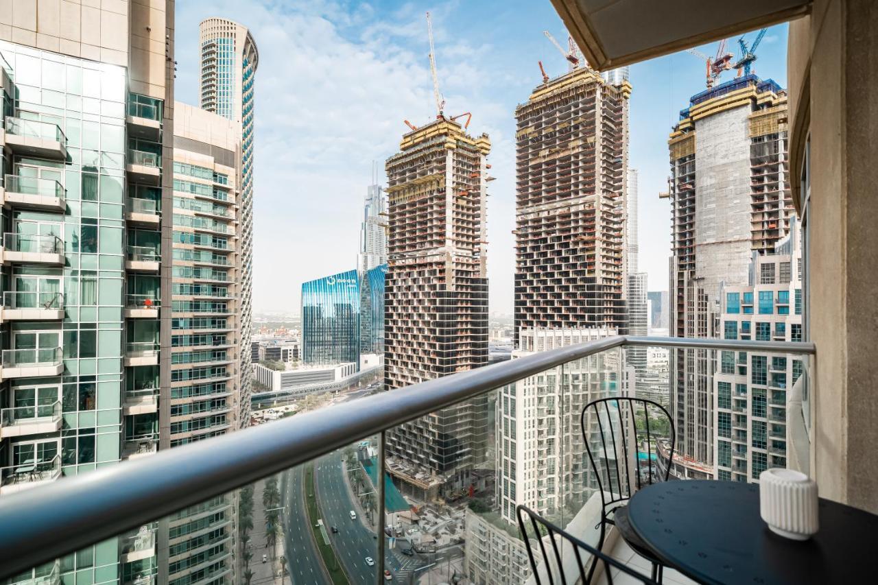 Apartament Higuests - Designer Apt With Panoramic View Near Burj Khalifa Dubaj Zewnętrze zdjęcie